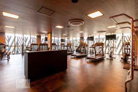 Apartamento para alugar com 46m², 1 quarto e 1 vaga Apartamento para alugar com 46m², 1 quarto e 1 vagaAcademia