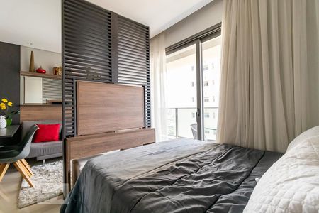 Studio - quarto de apartamento para alugar com 1 quarto, 46m² em Pinheiros, São Paulo