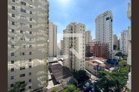 Vista de kitnet/studio para alugar com 1 quarto, 36m² em Brooklin Paulista, São Paulo