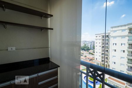 Varanda da Sala de apartamento à venda com 2 quartos, 51m² em Vila Bela, São Paulo
