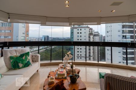 Apartamento à venda com 160m², 2 quartos e 4 vagasVaranda da Sala