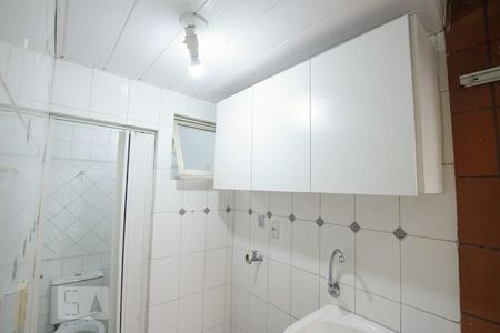 Casa de condomínio para alugar com 170m², 3 quartos e 2 vagas Casa de condomínio para alugar com 170m², 3 quartos e 2 vagasDetalhe da Área de Serviço - Armários