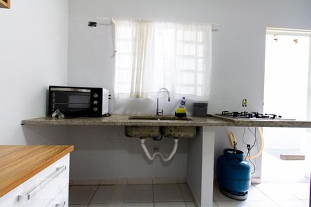 Cozinha - Pia de apartamento para alugar com 1 quarto, 30m² em Cidade Monções, São Paulo
