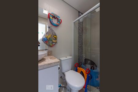 Casa de condomínio para alugar com 90m², 2 quartos e 2 vagasBanheiro da Suíte 1