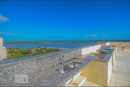 Apartamento à venda com 40m², 1 quarto e sem vagaTerraço com Churrasqueiras