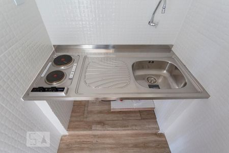 Cozinha de kitnet/studio para alugar com 1 quarto, 44m² em Centro, São Paulo