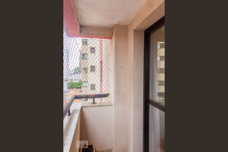 Varanda da Sala de apartamento à venda com 3 quartos, 75m² em Vila Gilda, Santo André