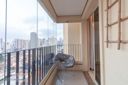 Varanda de apartamento à venda com 3 quartos, 95m² em Vila Gomes Cardim, São Paulo