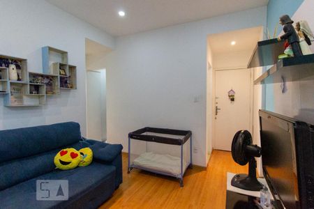 Sala de apartamento para alugar com 2 quartos, 50m² em Botafogo, Rio de Janeiro