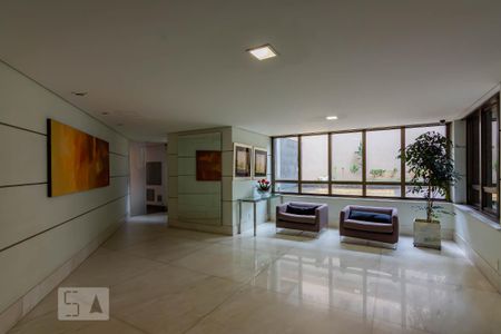 Hall de Entrada Edifício de apartamento para alugar com 4 quartos, 154m² em Funcionários, Belo Horizonte
