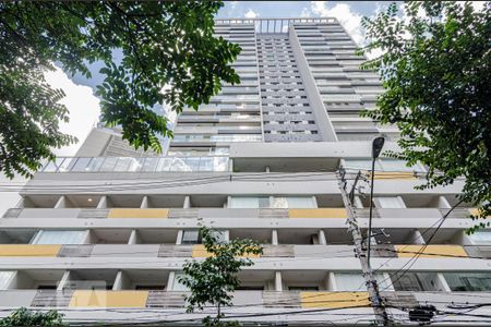 Studio para alugar com 24m², 1 quarto e sem vaga Studio para alugar com 24m², 1 quarto e sem vagaFachada