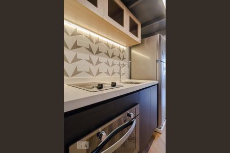 Studio para alugar com 24m², 1 quarto e sem vaga Studio para alugar com 24m², 1 quarto e sem vagaCozinha