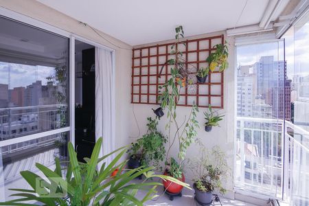 Varanda Sala de apartamento para alugar com 2 quartos, 67m² em Barra Funda, São Paulo