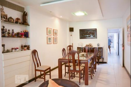Sala de Jantar de apartamento à venda com 4 quartos, 185m² em Cosme Velho, Rio de Janeiro
