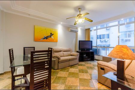 Sala de apartamento para alugar com 2 quartos, 106m² em Pompéia, Santos