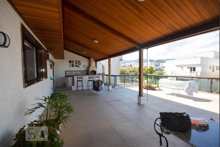 Varanda Frontal de apartamento à venda com 4 quartos, 385m² em Recreio dos Bandeirantes, Rio de Janeiro