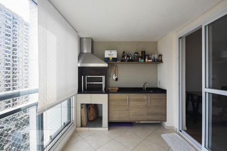 Varanda gourmet	 de apartamento à venda com 2 quartos, 72m² em Vila Andrade, São Paulo