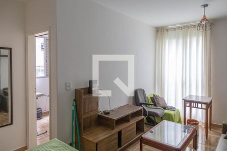 Sala de apartamento à venda com 1 quarto, 38m² em Bela Vista, São Paulo