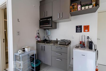 Studio à venda com 27m², 1 quarto e 1 vagaCozinha