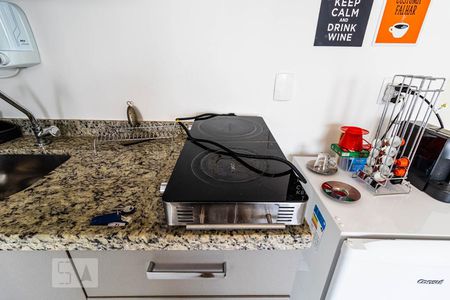 Studio à venda com 27m², 1 quarto e 1 vagaCozinha