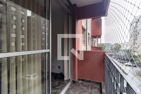 Varanda da Sala de apartamento à venda com 2 quartos, 56m² em Jardim São Savério, São Paulo