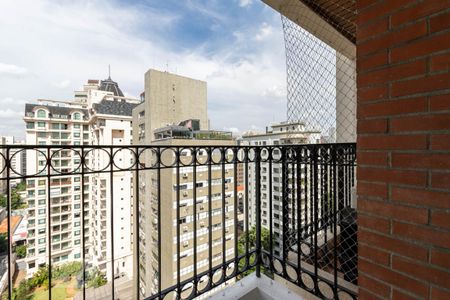 Apartamento à venda com 90m², 1 quarto e 1 vagaVaranda