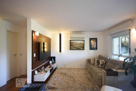 Sala de tv de apartamento à venda com 3 quartos, 142m² em Paraíso do Morumbi, São Paulo