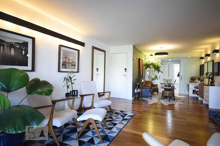 Sala de apartamento à venda com 3 quartos, 142m² em Paraíso do Morumbi, São Paulo