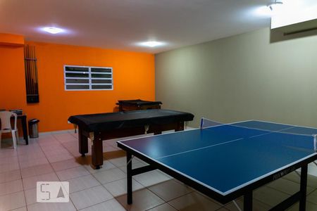 Studio à venda com 38m², 1 quarto e sem vagaSalão de jogos