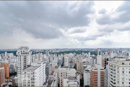 Vista de apartamento à venda com 1 quarto, 46m² em Cerqueira César, São Paulo