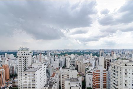 Vista de apartamento para alugar com 1 quarto, 46m² em Cerqueira César, São Paulo