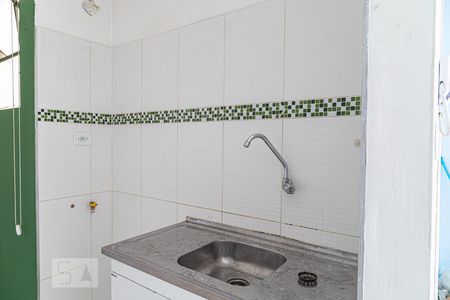 Cozinha de kitnet/studio para alugar com 1 quarto, 28m² em Bela Vista, São Paulo