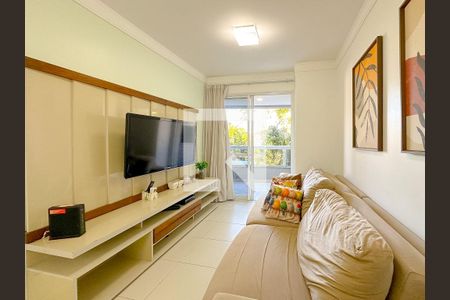 Sala de TV de apartamento para alugar com 2 quartos, 80m² em Ingleses do Rio Vermelho, Florianópolis