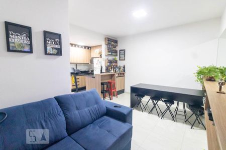 Sala de apartamento à venda com 2 quartos, 45m² em Vila Floresta, Santo André