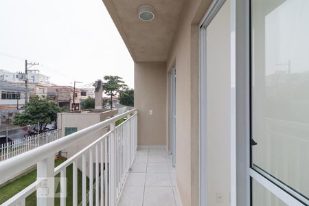 Apartamento à venda com 47m², 1 quarto e sem vagaVaranda