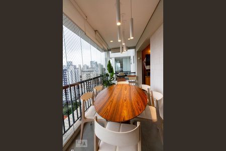Varanda da Sala de apartamento à venda com 2 quartos, 112m² em Cidade Monções, São Paulo