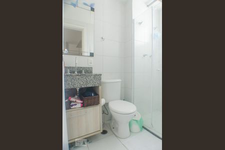 Apartamento à venda com 75m², 3 quartos e 2 vagasBanheiro do quarto 1