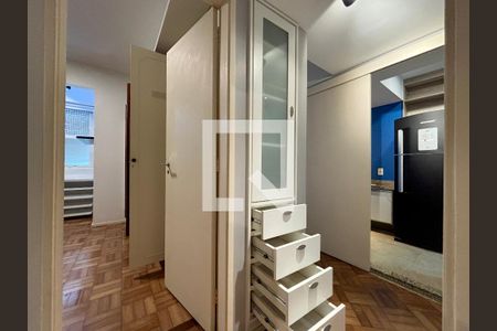Sala - corredor de apartamento para alugar com 2 quartos, 83m² em Ipanema, Rio de Janeiro