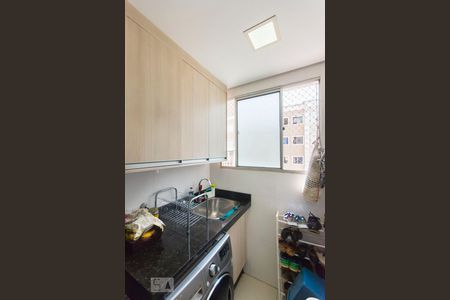Area de serviço de apartamento à venda com 2 quartos, 43m² em Loteamento Parque São Martinho, Campinas