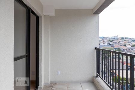 Varanda da Sala de apartamento à venda com 2 quartos, 49m² em Vila Yolanda, Osasco
