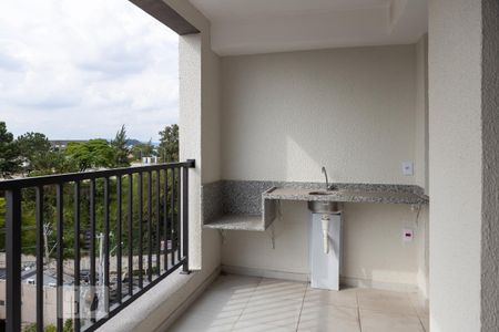 Varanda da Sala de apartamento à venda com 2 quartos, 49m² em Vila Yolanda, Osasco