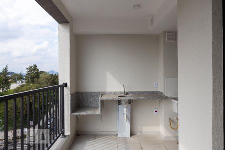 Varanda da Sala de apartamento à venda com 2 quartos, 49m² em Vila Yolanda, Osasco