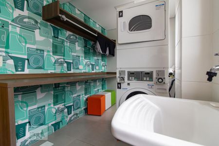 Studio para alugar com 29m², 1 quarto e sem vagaLavanderia