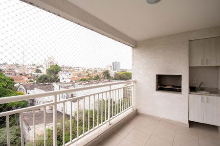 Varanda da Sala de apartamento para alugar com 3 quartos, 81m² em Vila Isa, São Paulo