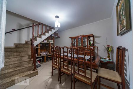 Sala de Jantar  de casa à venda com 4 quartos, 261m² em Vila Curuca, Santo André