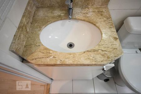 Apartamento à venda com 49m², 2 quartos e 1 vagaPia do banheiro