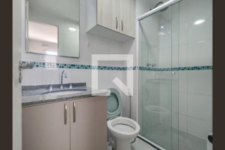 Banheiro da Suíte de apartamento para alugar com 1 quarto, 70m² em Cambuci, São Paulo