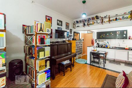 Sala de apartamento à venda com 1 quarto, 50m² em Bela Vista, São Paulo