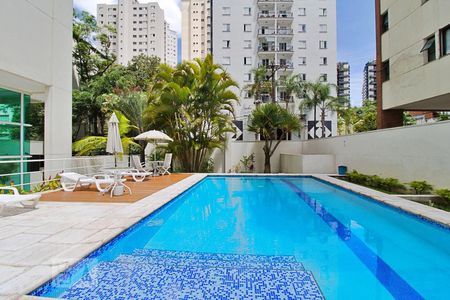 Apartamento para alugar com 58m², 1 quarto e 2 vagas Apartamento para alugar com 58m², 1 quarto e 2 vagasÁrea Comum - Piscina