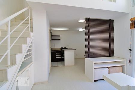 Sala de apartamento para alugar com 1 quarto, 58m² em Vila Andrade, São Paulo